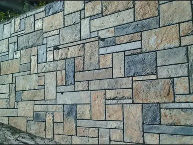 Kayrak taşı duvar kaplaması