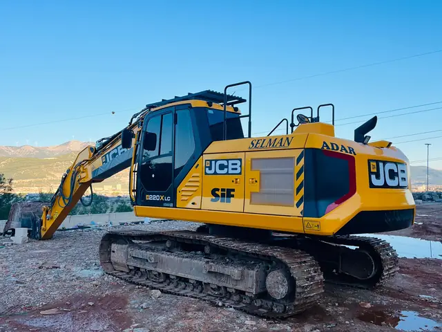 JCB paletli ekskavatör