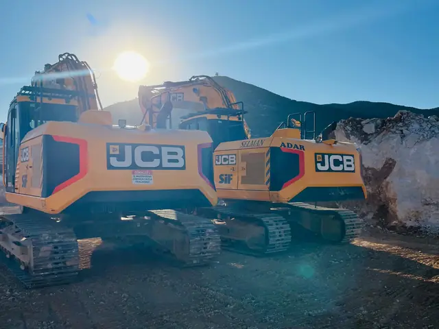Sıralanmış JCB paletli ekskavatörler