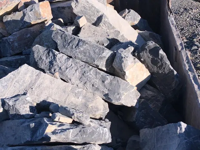 Ham kayrak taşı blokları