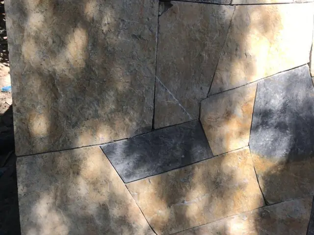 Kayrak taşı yüzey dokusu